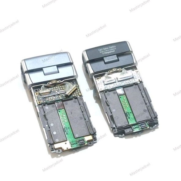 ไฟเบอร์ยืดหยุ่นบวกบอร์ด Lcd และลําโพง Nokia N90 ดั้งเดิมที่สมบูรณ์