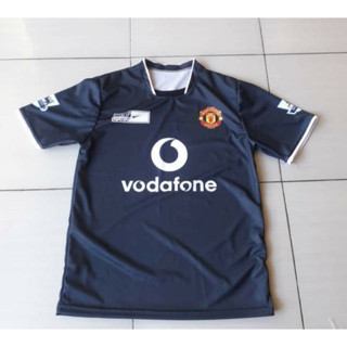 เสื้อกีฬาแขนสั้น ลายทีม Jersey MU UTD 2004