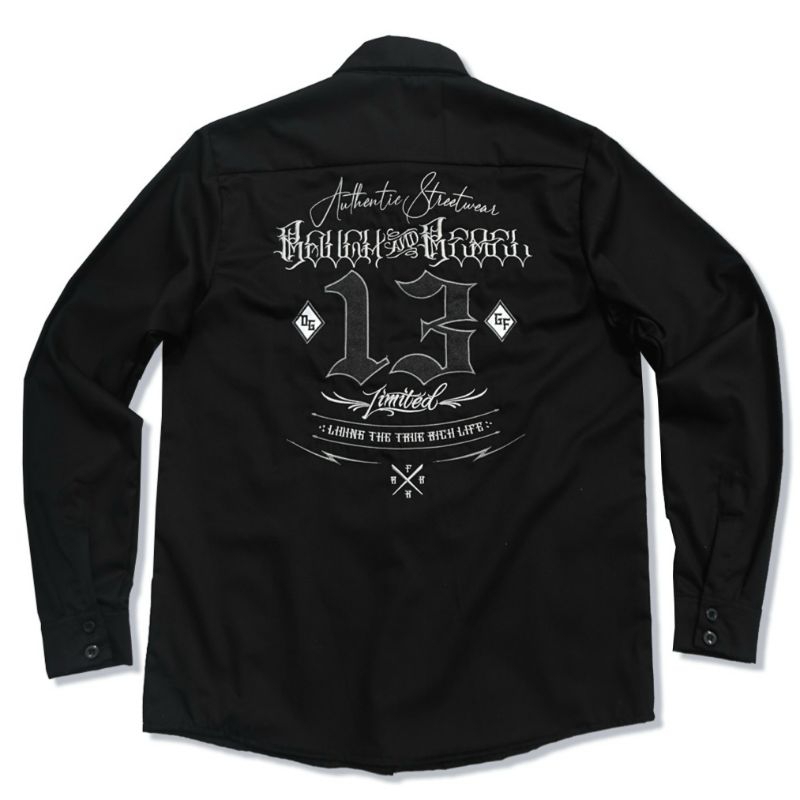 ใหม่ เสื้อทํางาน แขนยาว 13 ชิ้น - ROUGHANDREBEL OFFICIAL STORE