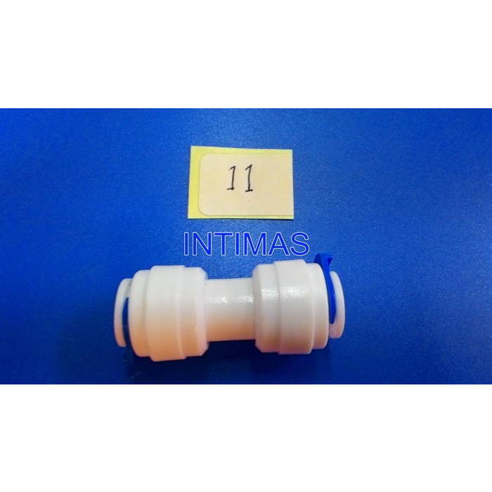 RO Fitting - เบอร์ 11 - ตรง 2x - 3/8" ท่อ - Quick Connect