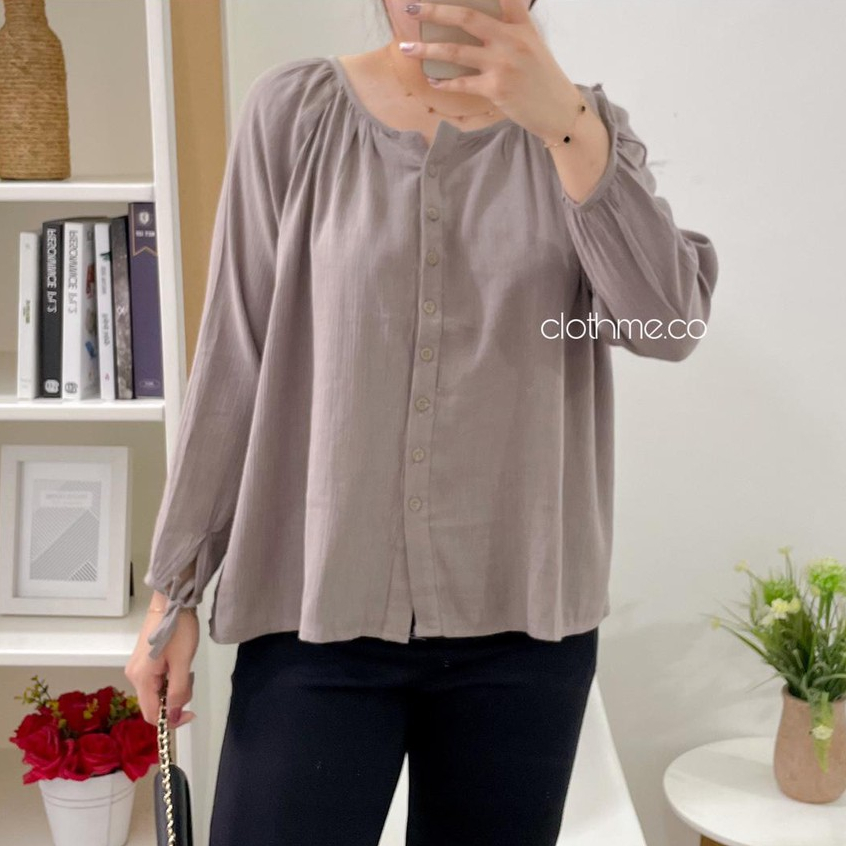 KEMEJA Wendy Top - Clothme.co / Womens Tops - เสื้อเชิ้ตผู้หญิง - เสื้อเชิ้ตผู้หญิง