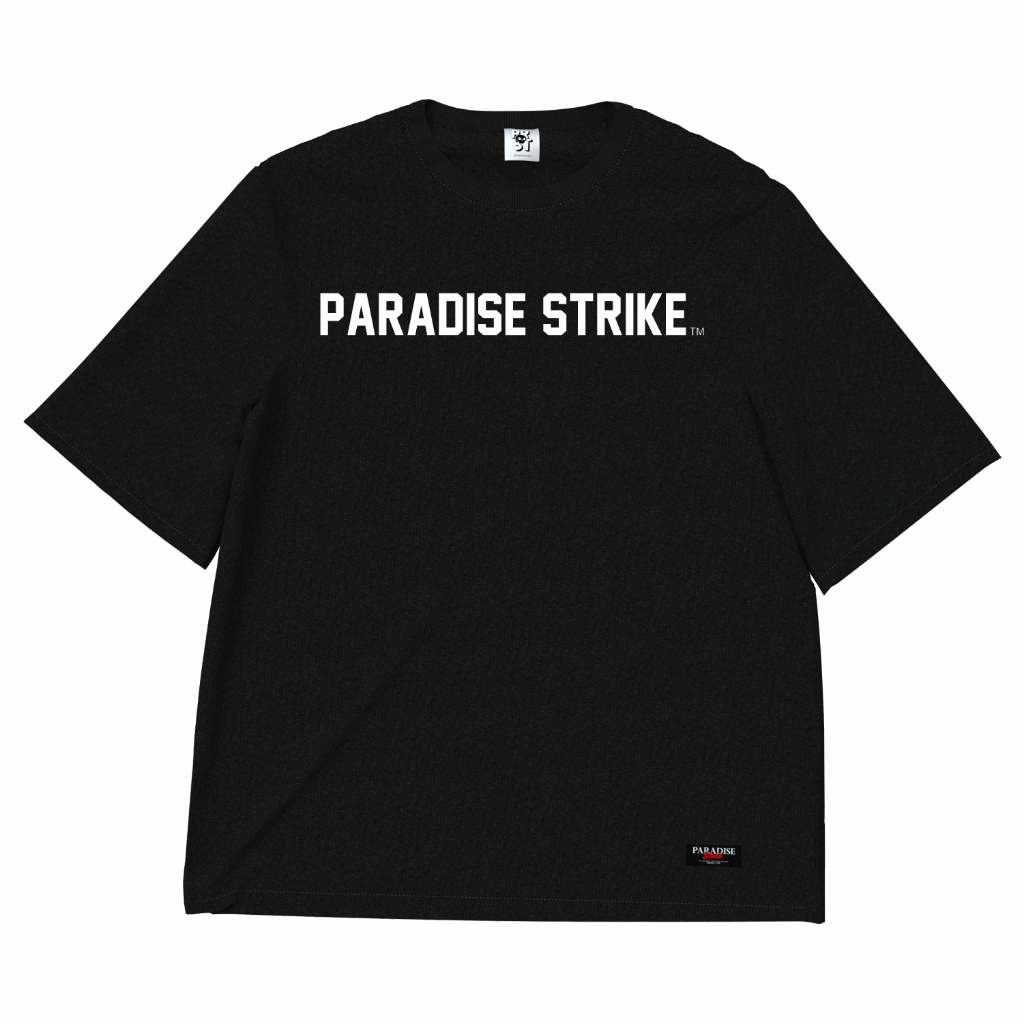 เสื้อยืด TXTBOLD2 BLACK - Regular Fit - Paradise Strike