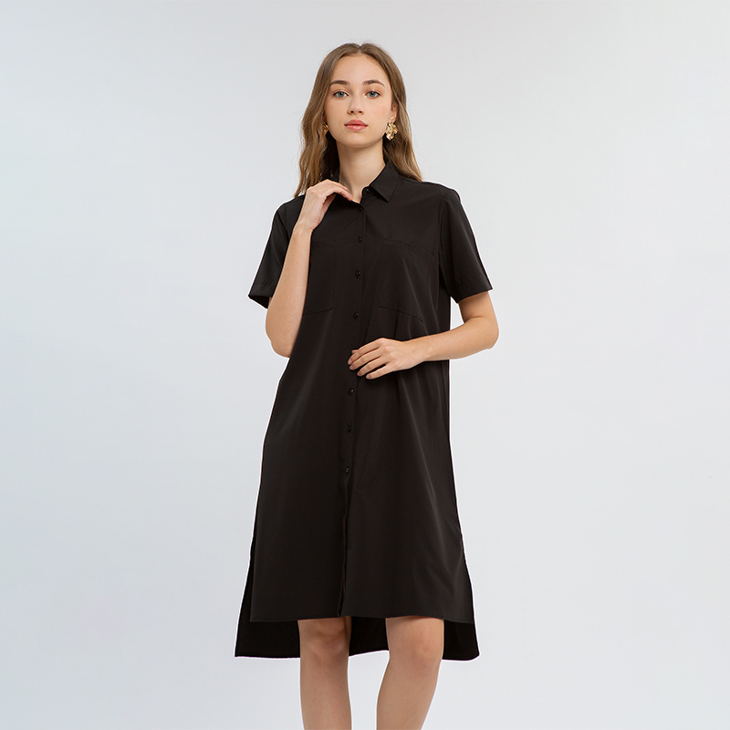 MINIMAL ขั้นต่ํา BB Bjorka Dress Jet Black