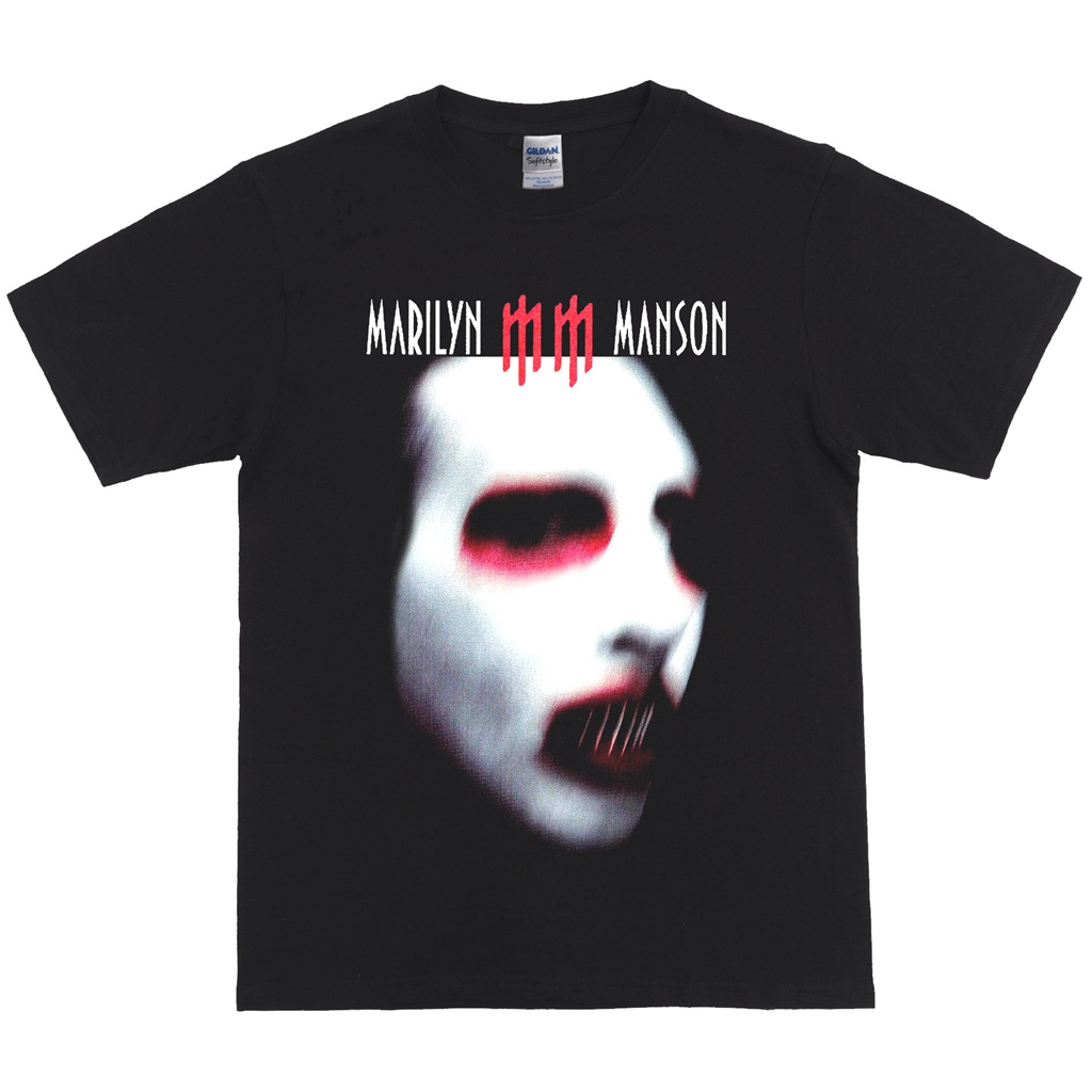 เสื้อยืด พิมพ์ลาย Marilyn Manson The Golden Age of Grotesque สําหรับผู้ชาย
