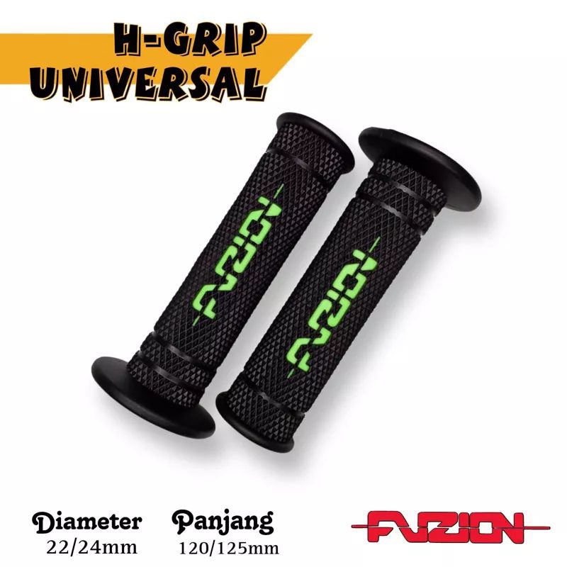 Fuzion 099 ORIGINAL FUZION UNIVERSAL FEATHER HANDGRIP สําหรับมอเตอร์ไซค์ทั้งหมด