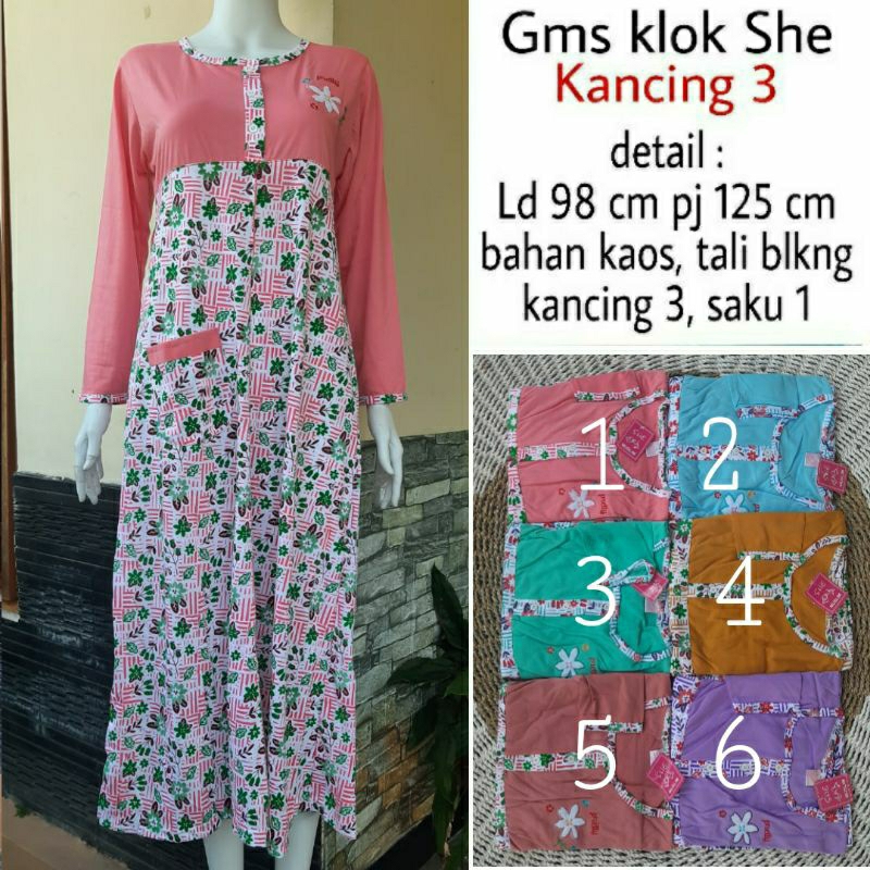 เสื้อยืด kiani แขนยาวผู้หญิงมุสลิม Gamis/she เสื้อยืดเดรสยาว