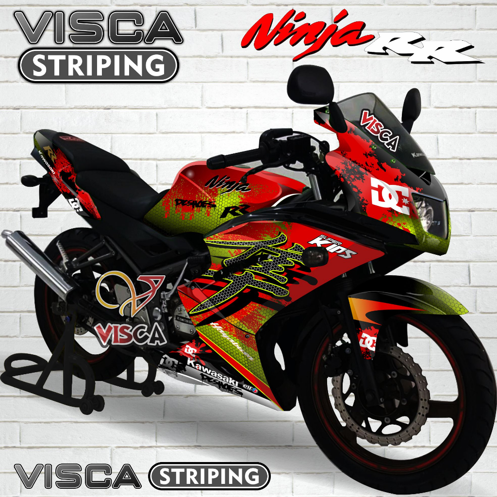 Ninja RR 150 Full Body Decal - Ninja RR 150 Full Body Sticker - Ninja RR 150 Full Body Decal - Ninja