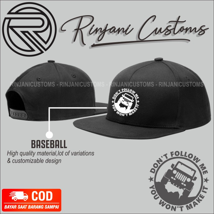 JEEP SNAPBACK HAT - COOL JEEP CAR SNAPBACK HAT - COOL ALSTAR JEEP SNAPBACK HAT