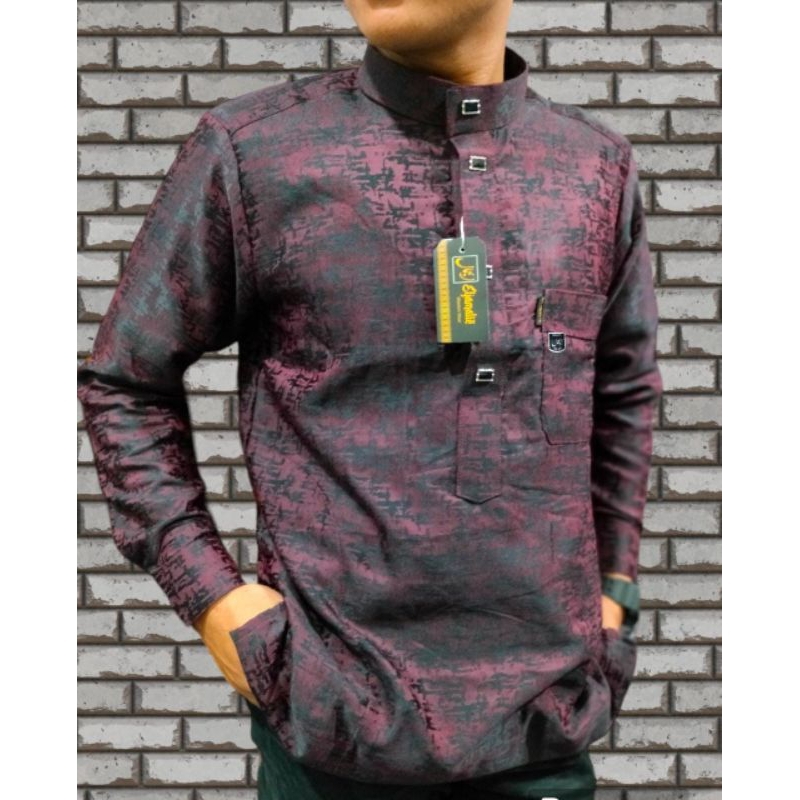 Kemeja Kemko jaguar/ kurta jaguar sultan Koko shirt เสื้อ Kokoko