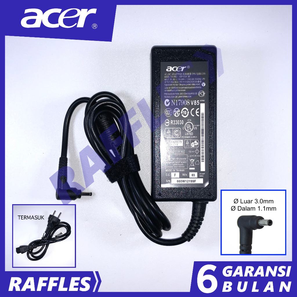 อะแดปเตอร์ชาร์จ Acer Aspire A315-35 A315-55KG A315-58