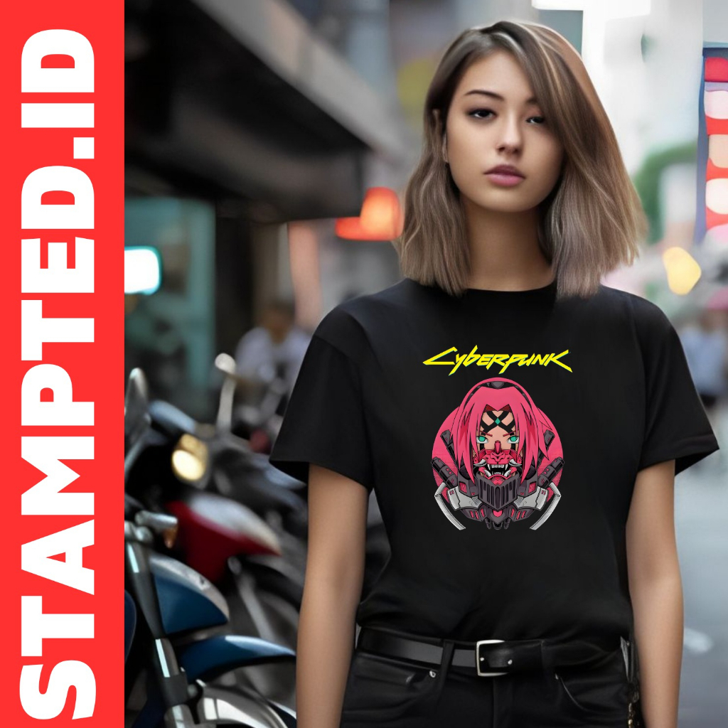 Naruto anime T-Shirt T-Shirt cyberpunk stampted.id Edition