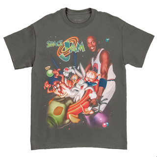 เสื้อยืด พิมพ์ลาย Michael Jordan Space Jam Movie 1996 สไตล์วินเทจ