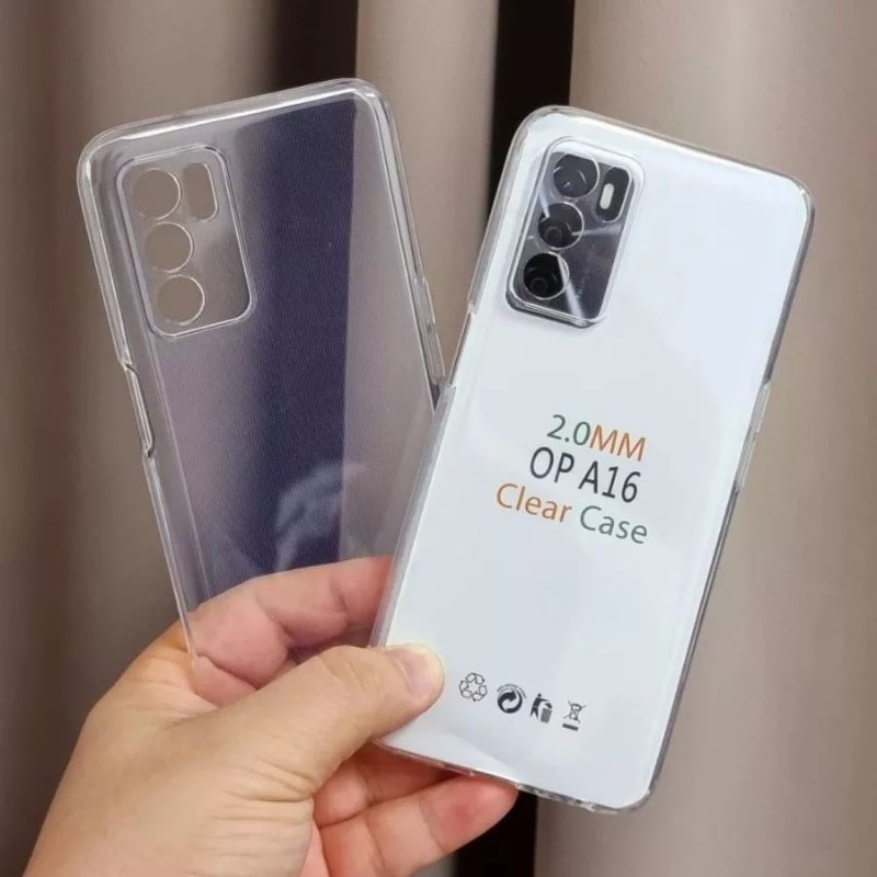 OPPO A16 A16S A16A 3D TPU CLEAR TRANSPARENT SILICONE SOFTCASE