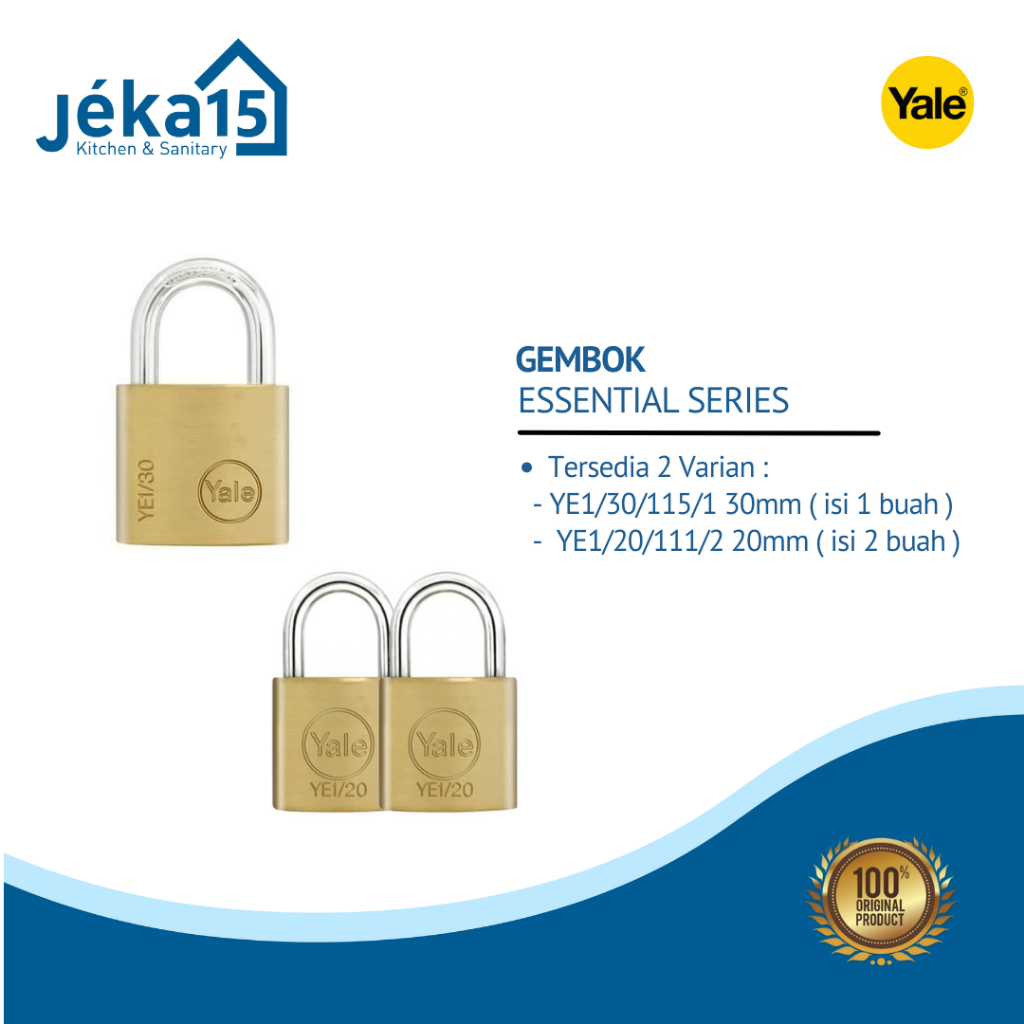 แม่กุญแจ | PADLOCK PADLOCK | YALE ESSENTIAL SERIES