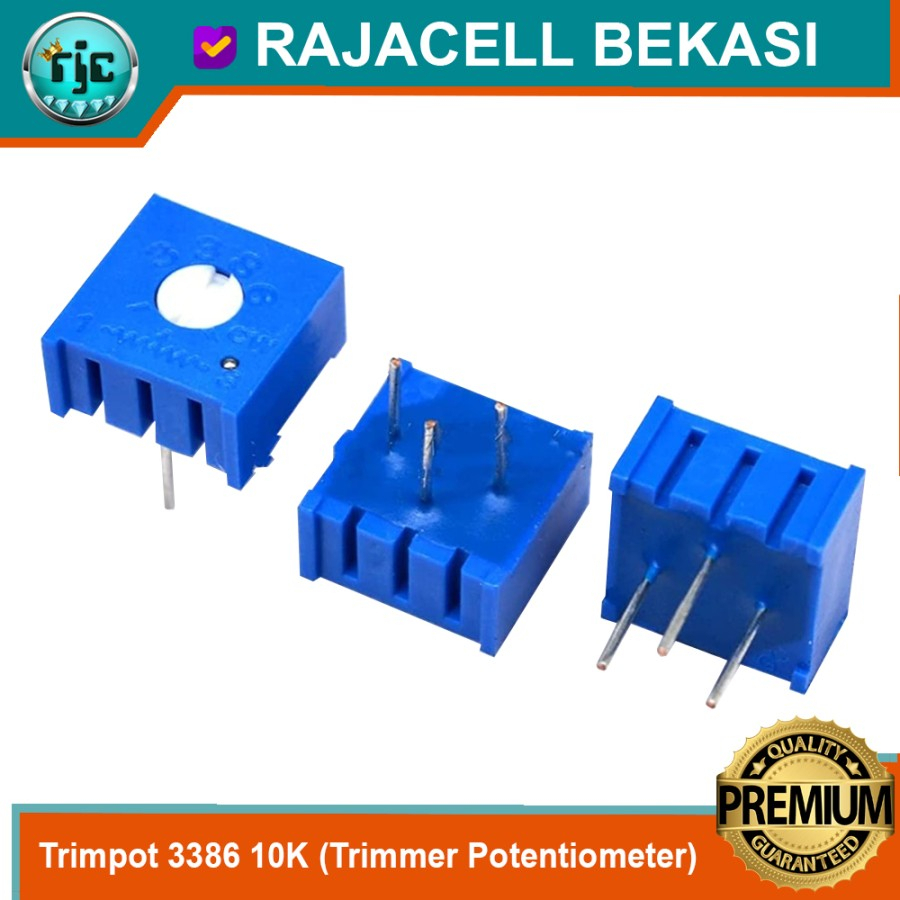 Trimpot 386 10K Trimmer Potentiometer Potentiometer3386P 10K Ohm