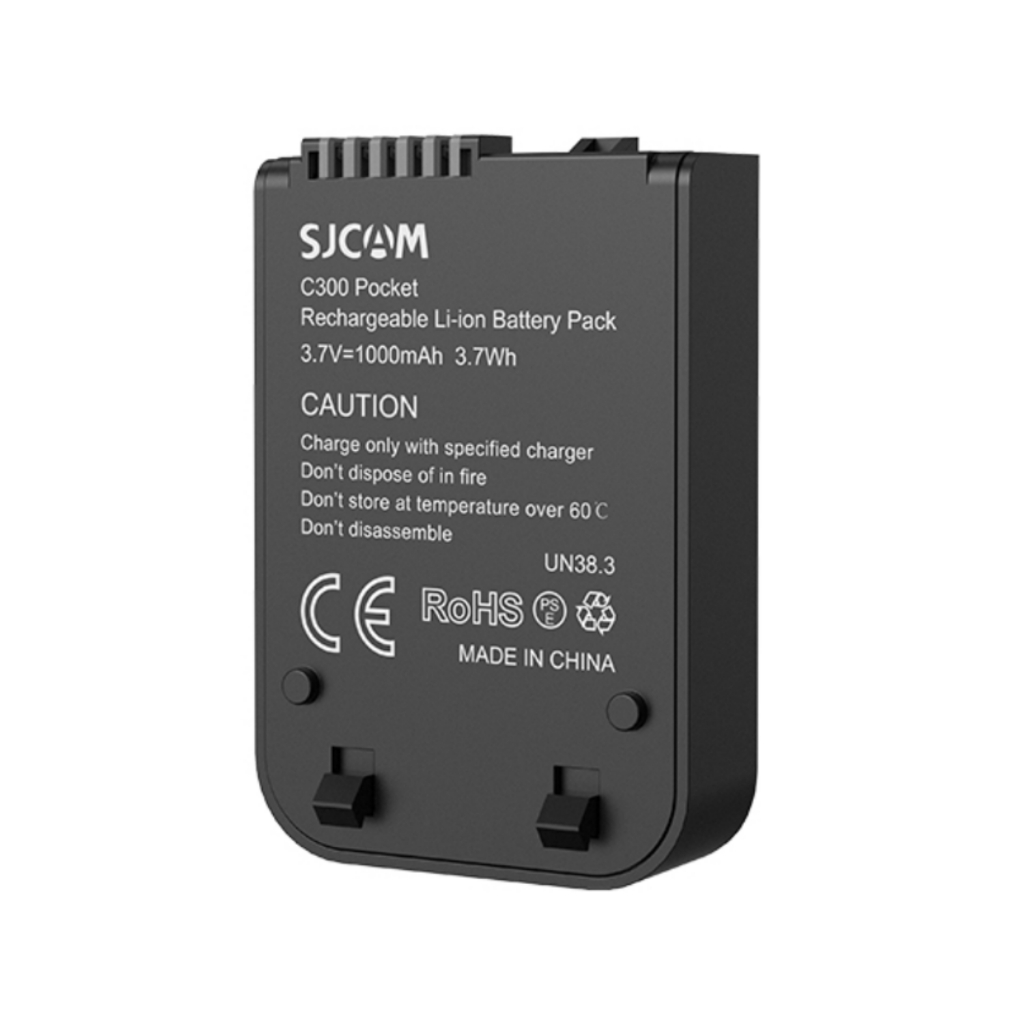SJCAM C300 แบตเตอรี่ชาร์จสํารองของแท้กล้อง C300 ดั้งเดิม