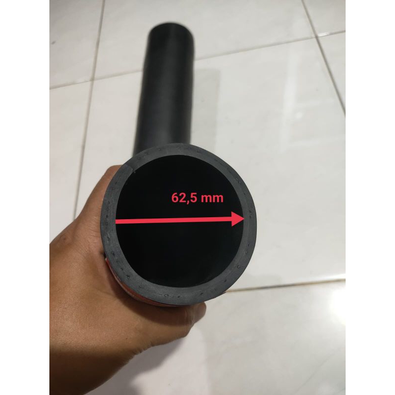 L-SHAPED RADIATOR HOSE 2 1/2 INC (62.5 MM) UNIVERSAL AIR WATER HOSE