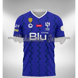 เสื้อกีฬาแขนสั้น ลายทีม Jersey Al Hilal Home Away 3rd 2022 2023