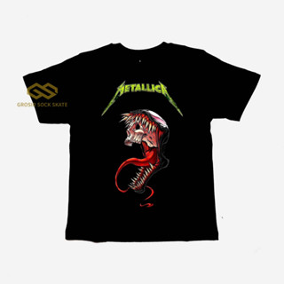 เสื้อยืด พิมพ์ลาย BAND METALLICCA Music สําหรับเด็ก อายุ 1-12 ปี