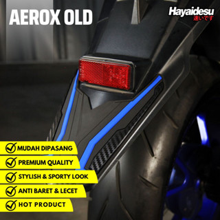 Hayaidesu ฝาครอบบังโคลนหลัง คาร์บอน อุปกรณ์เสริม สําหรับรถยนต์ Aerox