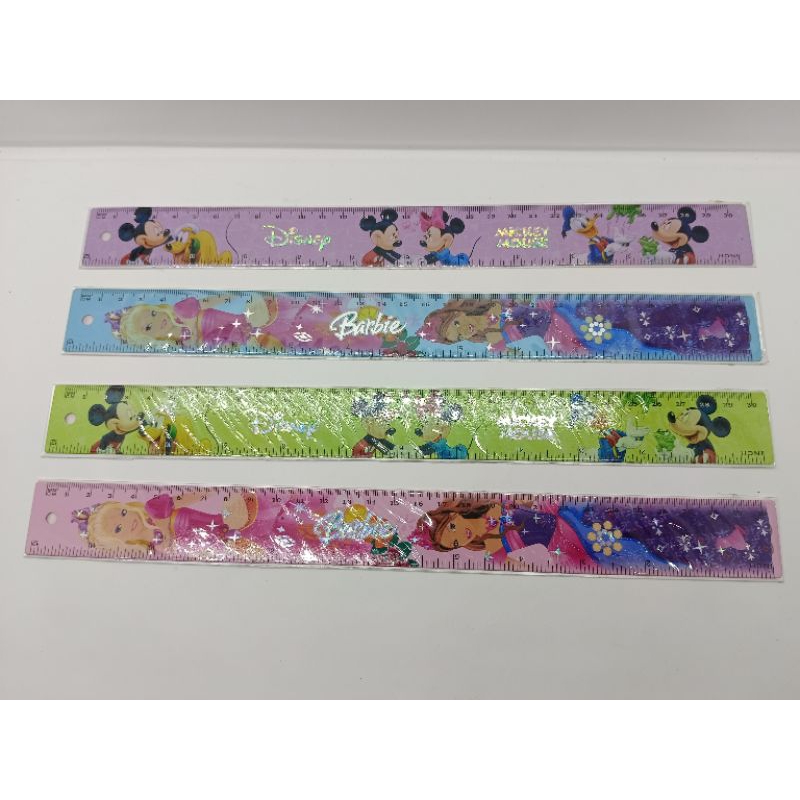 CUTE FANCY IRON RULER 30ซม