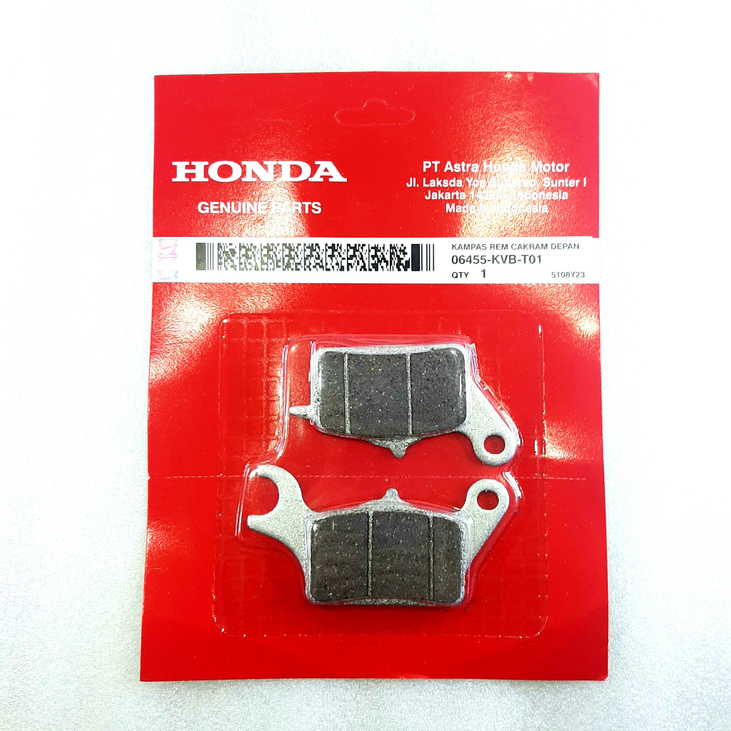 ผ้าเบรคหน้า Dispad BEAT VARIO SCOOPY 06455-KVB-T01