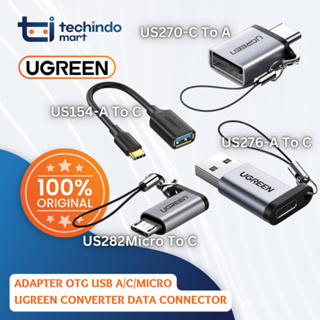 อะแดปเตอร์ OTG USB A 3.0 USB C UGREEN แปลงข้อมูล เชื่อมต่อ สายเคเบิล ขนาดเล็ก