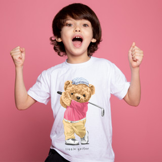 เสื้อยืด พิมพ์ลาย Teddy BEAR สําหรับเด็ก