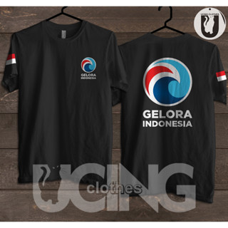 เสื้อยืด พิมพ์ลายโลโก้ Indonesian Peoples Wave Gelora DB Election 2024