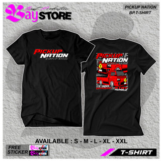 เสื้อยืด ผ้าฝ้าย แขนสั้น พิมพ์ลาย NATION PICKUP L300 NATION PICKUP คุณภาพดี