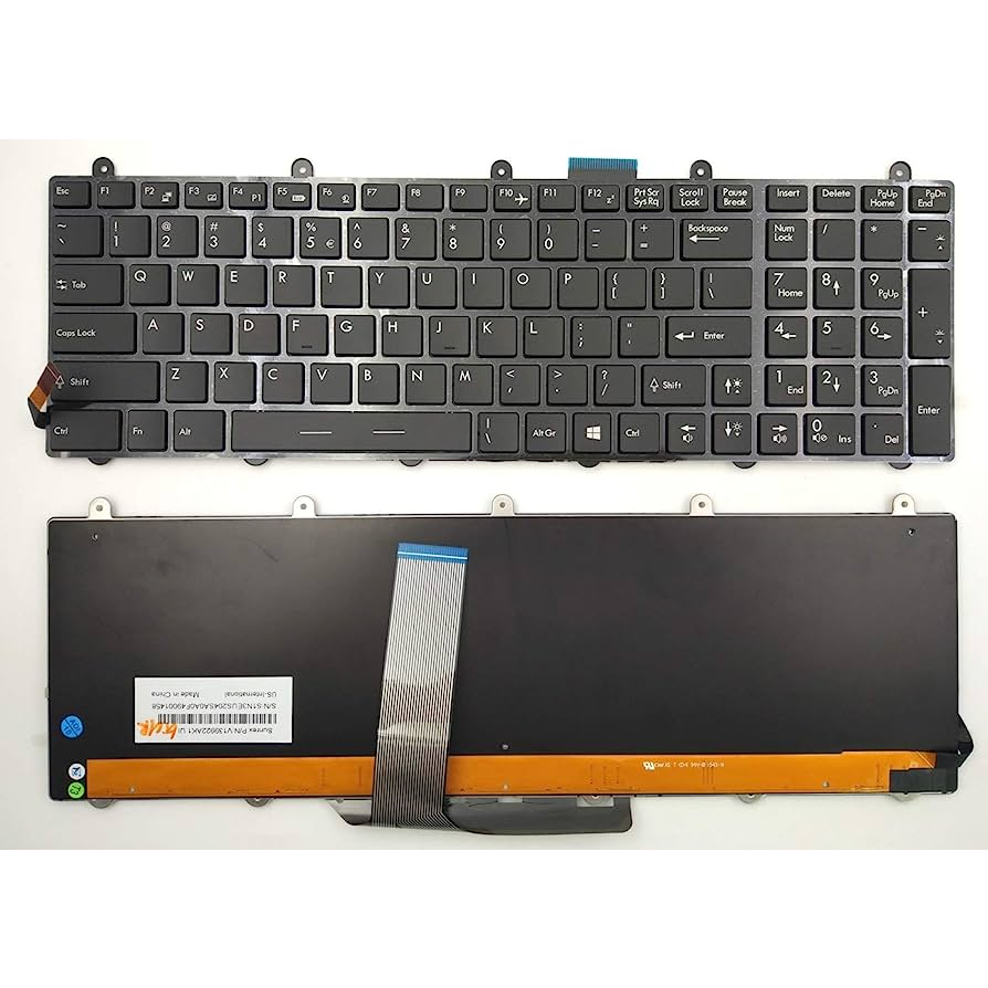 MSI GE60 GE70 CR61 GX60 GX70 X620 GX60 RGB BACKLIT คีย์บอร์ด