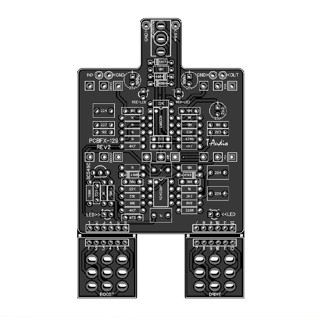 T-audio PCBFX-129 เอฟเฟคกีตาร์ แบบเหยียบคู่ JHS Andy Timmons 125B DIY