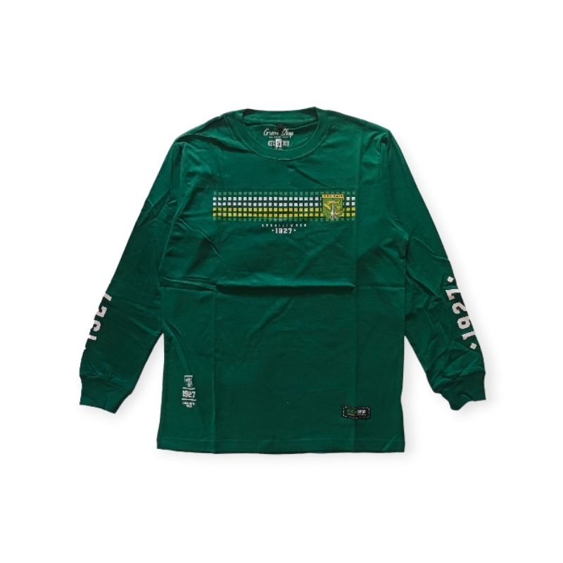 Hijau Emotion soul เสื้อยืดแขนยาว 1927 สีเขียว