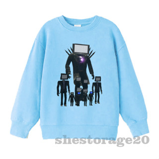 เสื้อแจ็กเก็ตกันหนาว ลาย TITAN TV MAN MECHA TV MAN TV MAN BOSS สําหรับเด็กผู้ชาย และเด็กผู้หญิง