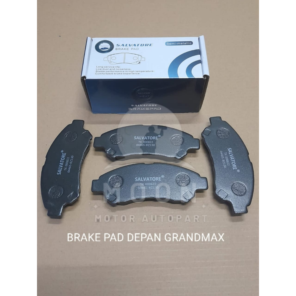 ผ้าเบรค ผ้าเบรคหน้า GRANDMAX LUXIO ALTIS SIENTA