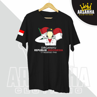 เสื้อยืด พิมพ์ลาย The Republic Of Indonesia Independence Distro สําหรับผู้หญิง