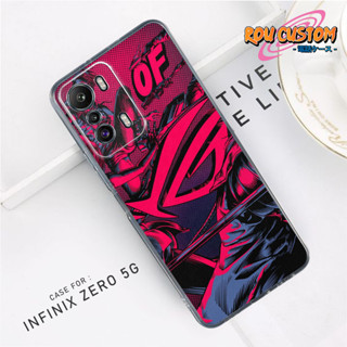 [ROG Motif] เคสโทรศัพท์มือถือแบบแข็ง หรูหรา สําหรับ INFINIX ZERO 5G 2023 INFINIX ZERO 5G 2023 Hp INFINIX ZERO 5G 2023 Hp INFINIX ZERO 5G 2023 เคส -