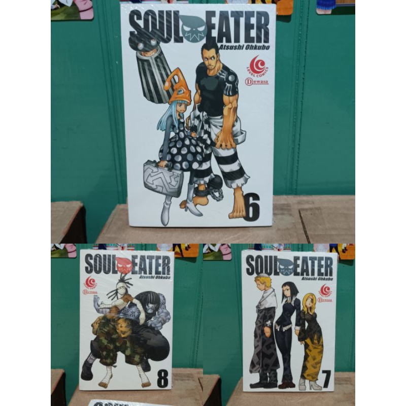 ตัวถอดซีล Soul Eater การ์ตูน 6,7,8 / การ์ตูน Soul Eater vol 6,7,8 ถอดซีล