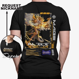 เสื้อยืดแขนสั้น โอเวอร์ไซซ์ ลาย Mobile Legend Hero Keren Terbaru โอเวอร์ไซซ์ โอเวอร์ไซซ์ สําหรับผู้ชาย ไซซ์ Xxl 2023 Xxl