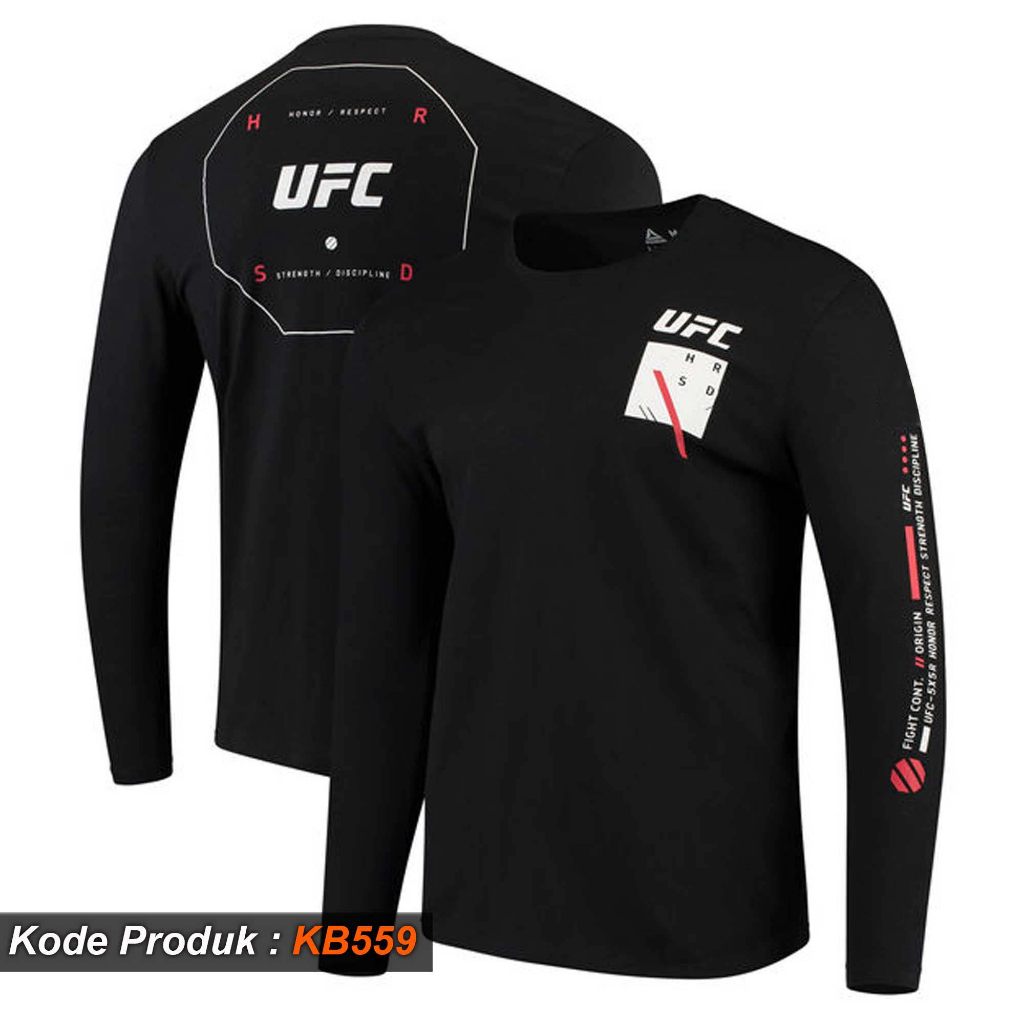 เสื้อยืด UFC LONG SLEEVE, UFC TSHIRT, เสื้อผ้า UFC, เสื้อยืด MMA