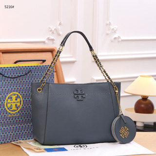 กระเป๋าโท้ท Tb Tory Burch 5216 McGraw Slouchy 55