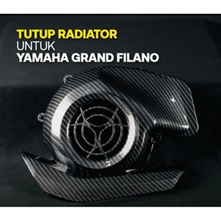 ฝาครอบหม้อน้ําคาร์บอน สําหรับ Yamaha Grand Filano