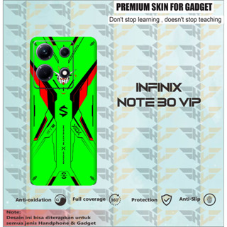 Garskin โทรศัพท์มือถือ โน้ต INFINIX NOTE 30 ชิ้น BLACKSHARK เต็มตัว 2 ชิ้น