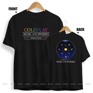 เสื้อยืด พิมพ์ลาย Coldplay MUSIC OF THE SPHERES พรีเมี่ยม สําหรับผู้ชาย และผู้หญิง