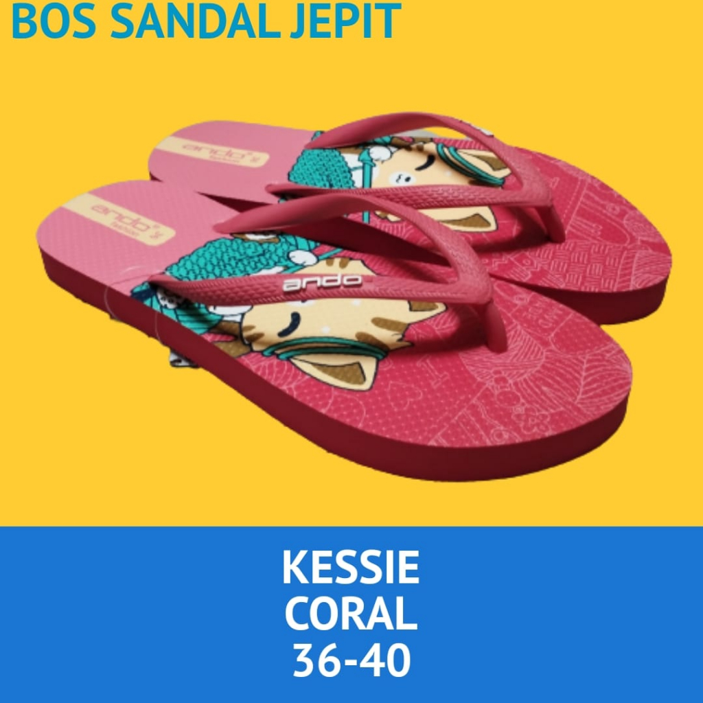 รองเท้าแตะ Ando KESSIE Coral Slop ไซส์ 36-40