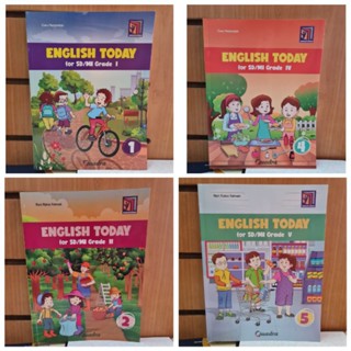 ลดราคา หนังสือเรียนประถม ภาษาอังกฤษ 1st Grade 2 3 4 Curriculum Merdeka Quadra