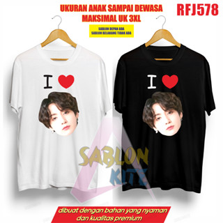 เสื้อยืด ลาย I love jungkook connor price RFJ578