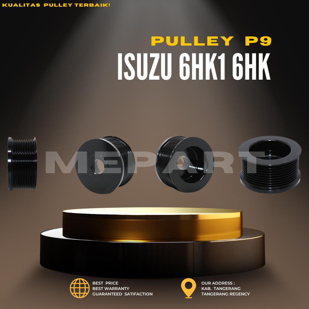 PULLEY P9 ISUZU 6HK1 6HK