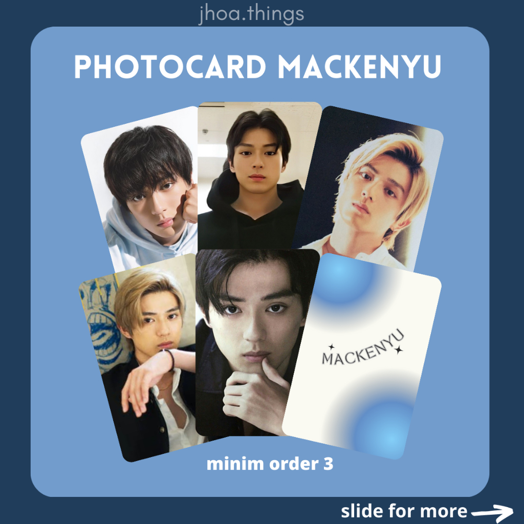 [UNOFFICIAL] PHOTOCARD MACKENYU ARATA ZORRO ZORO ONE PIECE KEYCHAIN MERCH JAPAN ACTOR