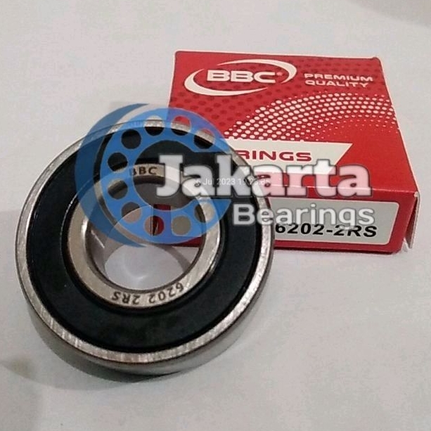 BEARING 6202 / 6202ZZ 6202 ZZ 2Z / 6202 2RS DDU LLU BBC ORIGINAL 15X35X11